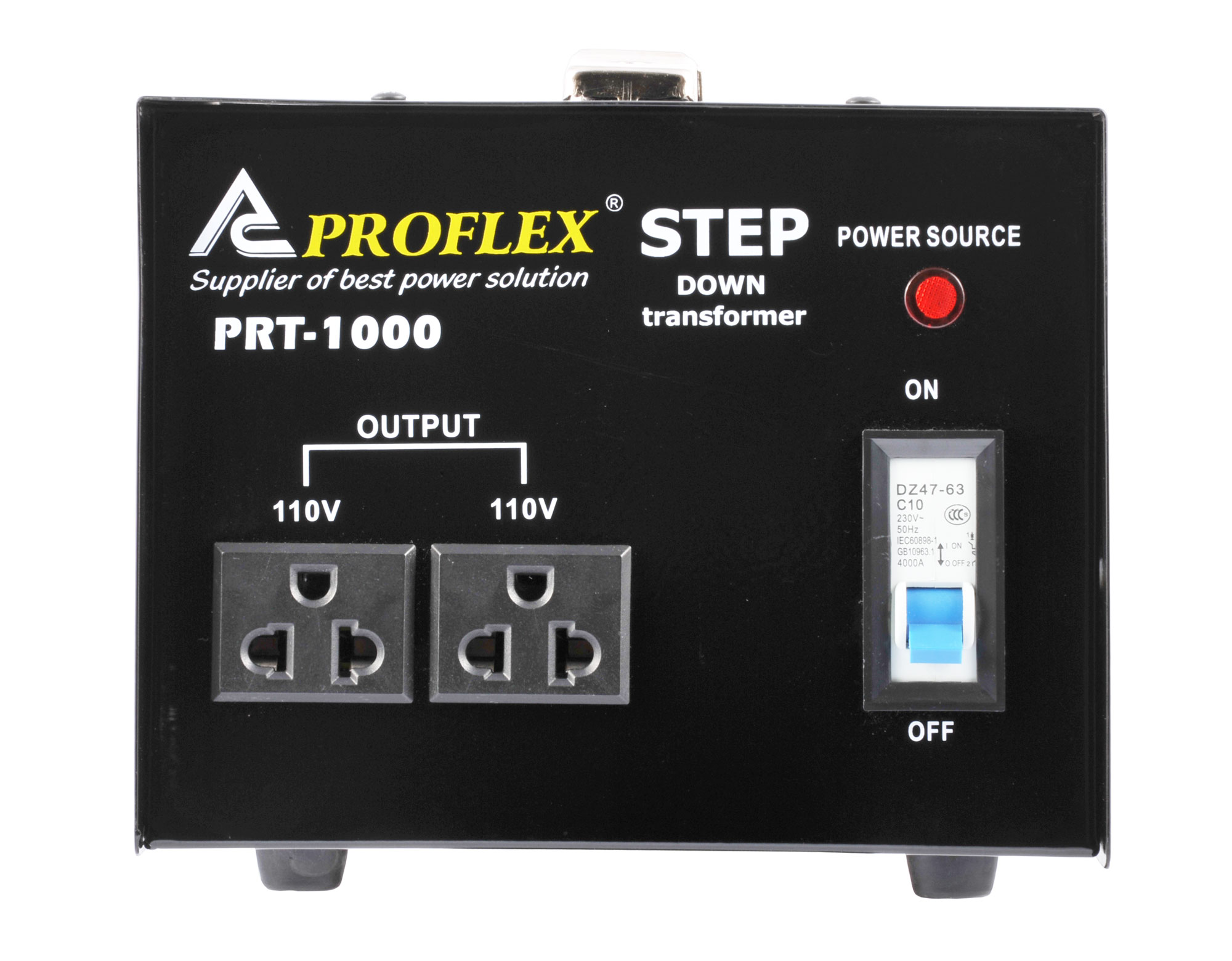 Měnič napětí 230V/110V 1000W PROFLEX PRT-1000