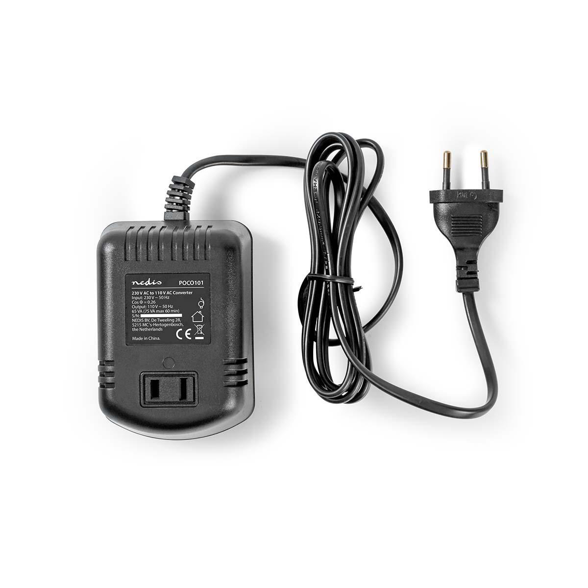 Měnič napětí  230V/110V 65W (75W max)