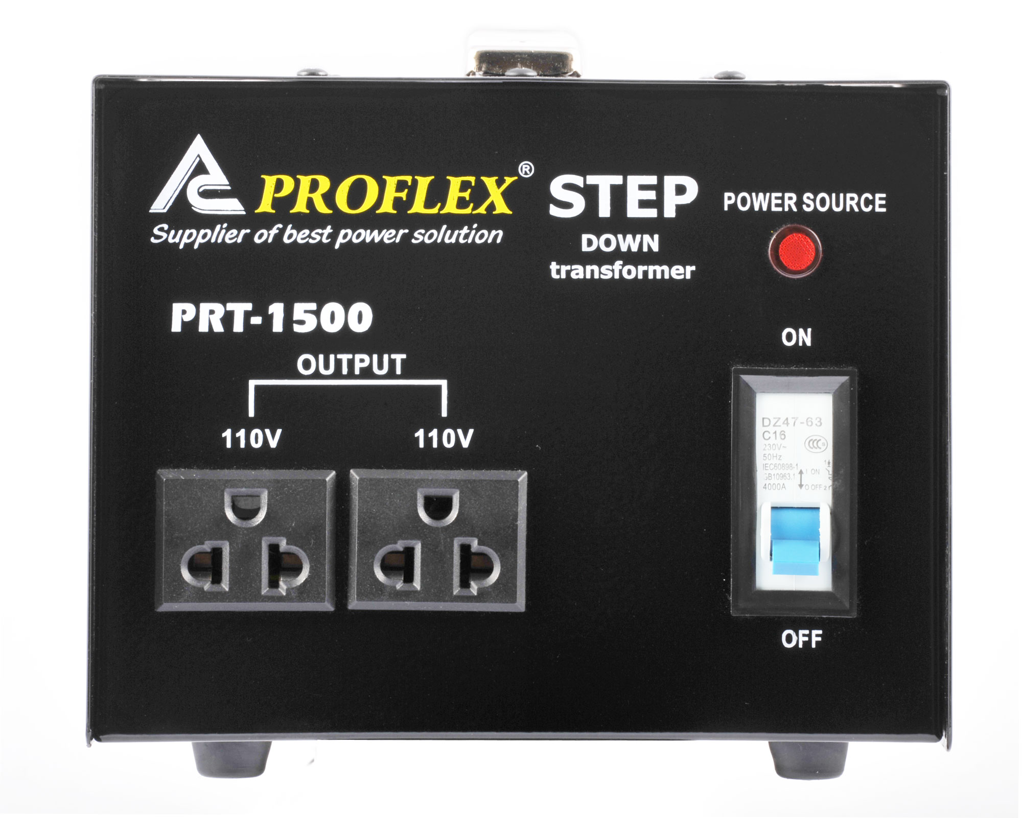Měnič napětí 230V/110V 1500W PROFLEX PRT-1500