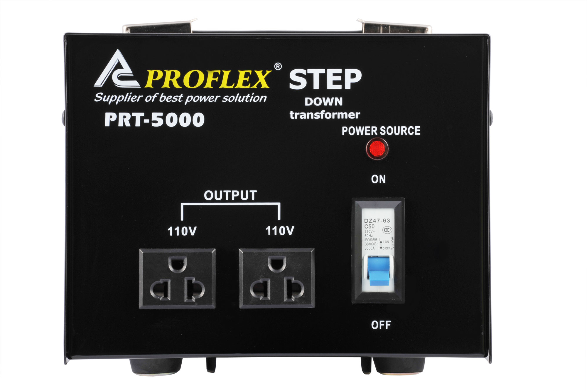 Měnič napětí 230V/110V 5000W PROFLEX PRT-5000
